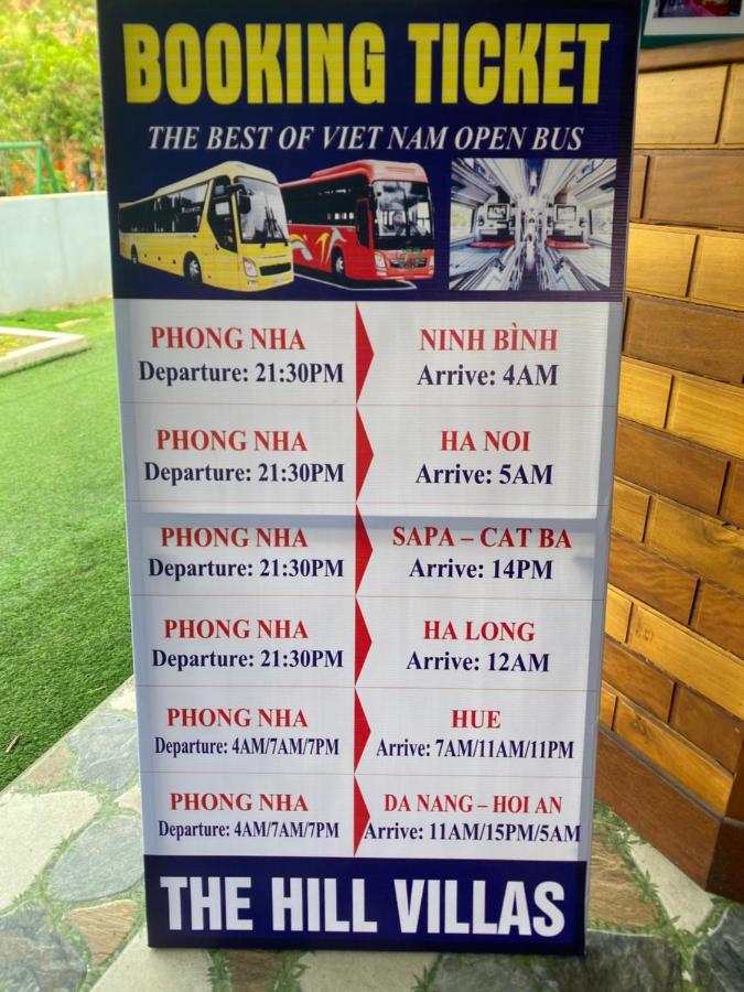The Hill Villas Phong Nha Exterior foto